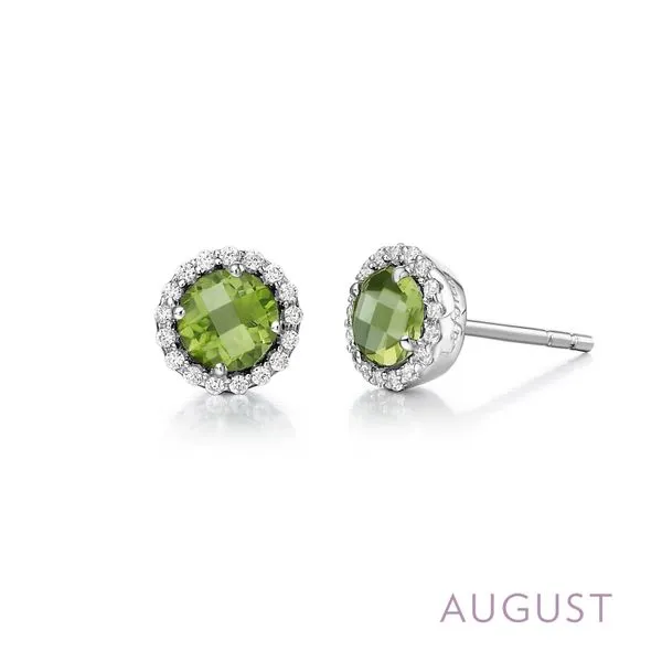 August Birthstone Earrings Richard's Jewelry Berne, IN