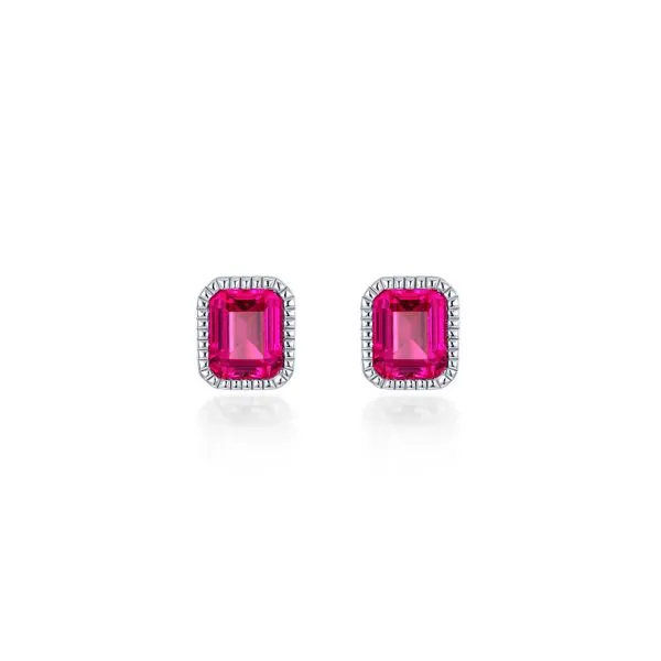 July Birthstone Solitaire Stud Earrings Atlanta West Jewelry Douglasville, GA