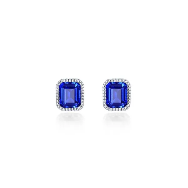 September Birthstone Solitaire Stud Earrings Jerald Jewelers Latrobe, PA