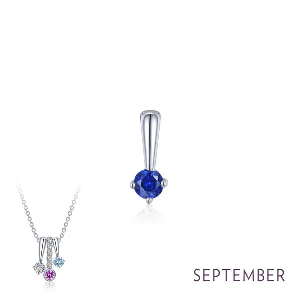 September Birthstone Love Pendant Richard's Jewelry Berne, IN