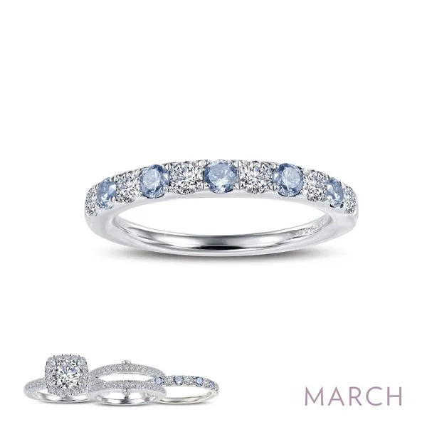 March Birthstone Ring Richard's Jewelry Berne, IN