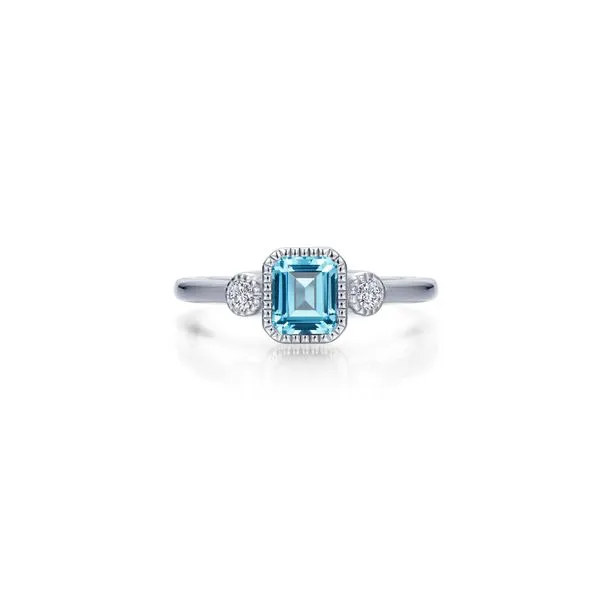March Birthstone Ring J. Meredith Jewelers Delafield, WI