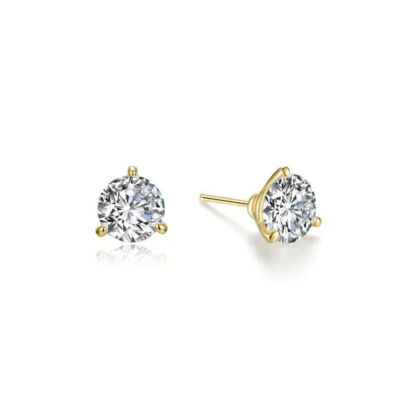 1 CTW 3 Prong Stud Earrings Mendham Jewelers Mendham, NJ