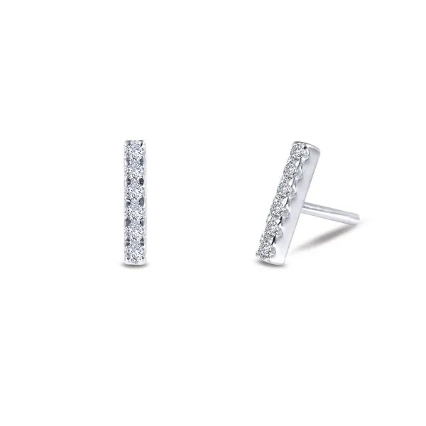 Mini Vertical Bar Stud Earrings Jimmy Smith Jewelers Decatur, AL