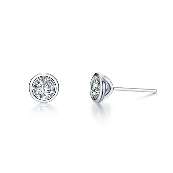 2 CTW Solitaire Stud Earrings Jewelry Design Studio Jensen Beach, FL