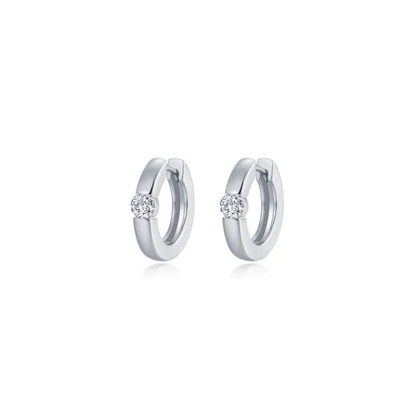 High Polished Huggie Earrings Allen's Fine Jewelry, Inc. Grenada, MS
