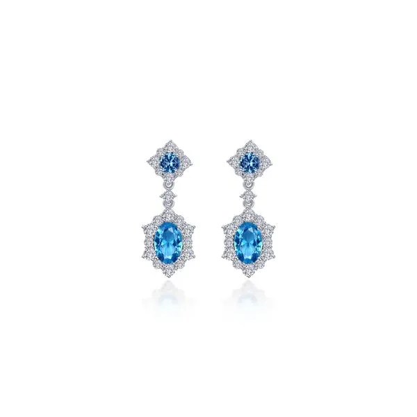 2.7 CTW Oval Halo Earrings Spath Jewelers Bartow, FL