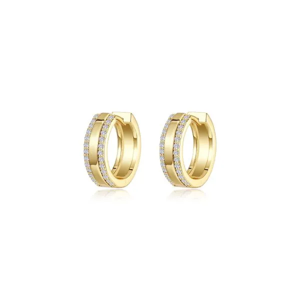 High-Polished Circle Hoops Jerald Jewelers Latrobe, PA