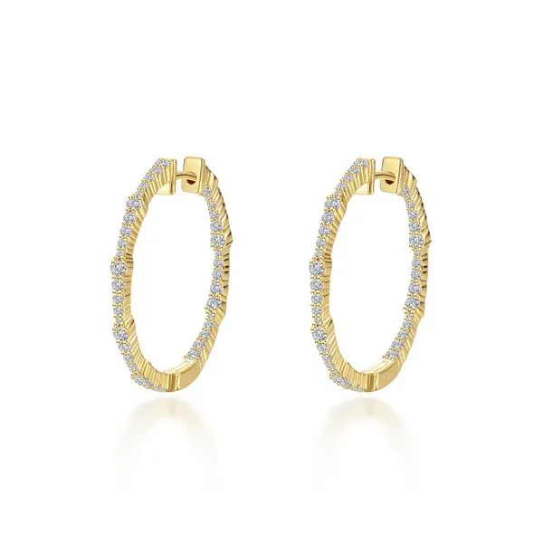 30mm Hoop Earrings Gaines Jewelry FLINT, MI