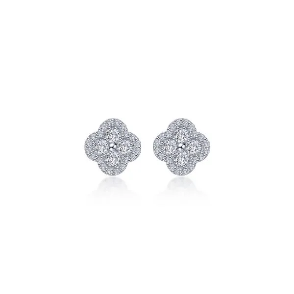 0.8 CTW Halo Stud Earrings Beckman Jewelers Inc Ottawa, OH