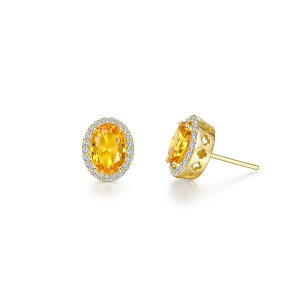 2.96 CTW Oval Halo Stud Earrings Spath Jewelers Bartow, FL