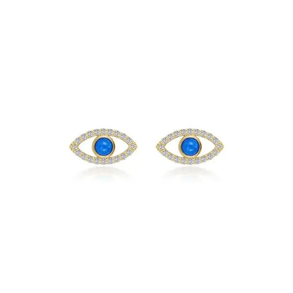 Turquoise Evil Eye Earrings Richard's Jewelry Berne, IN