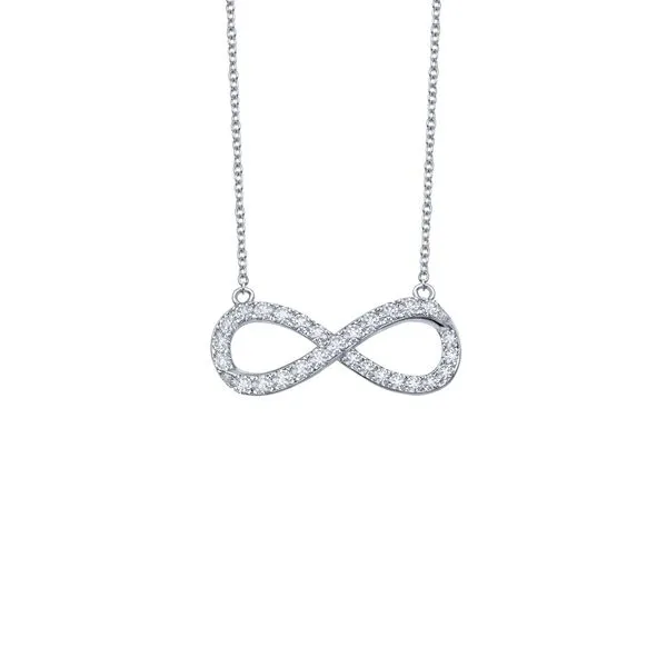 0.33 CTW Infinity Necklace Allen's Fine Jewelry, Inc. Grenada, MS