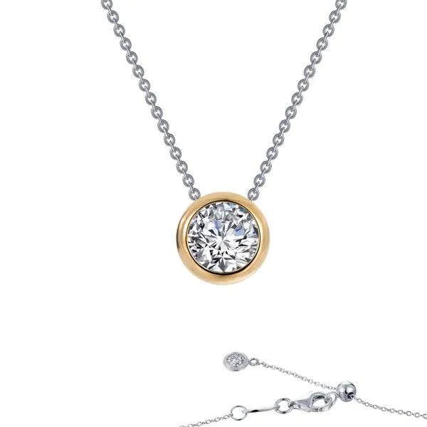 Solitaire Slider Necklace Richard's Jewelry Berne, IN
