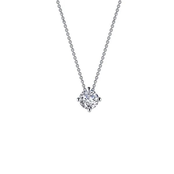 0.85 CTW Solitaire Necklace Beckman Jewelers Inc Ottawa, OH