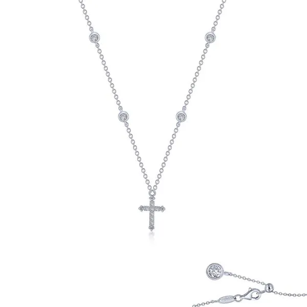 0.41 CTW Cross Necklace Richard's Jewelry Berne, IN