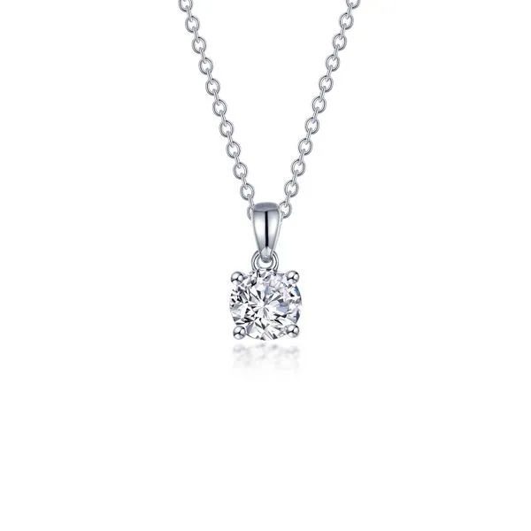 1 CTW 4-Prong Solitaire Necklace Jewelry Design Studio Jensen Beach, FL