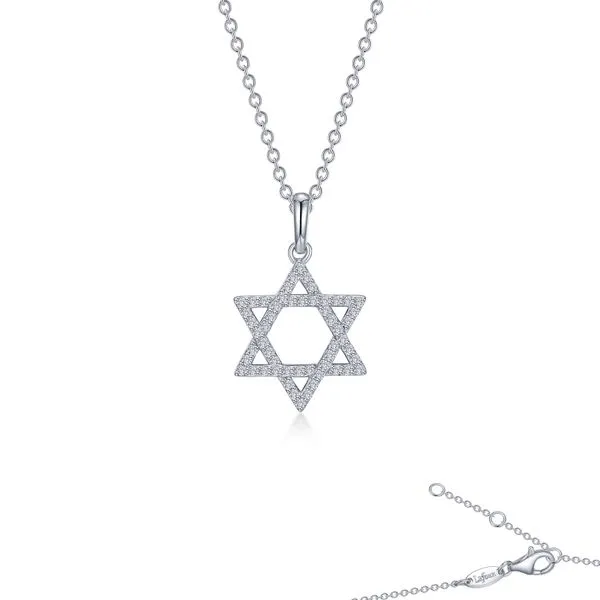 0.54 CTW Star of David Pendant Necklace Atlanta West Jewelry Douglasville, GA