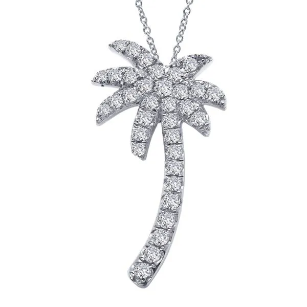 Palm Tree Pendant Necklace Atlanta West Jewelry Douglasville, GA