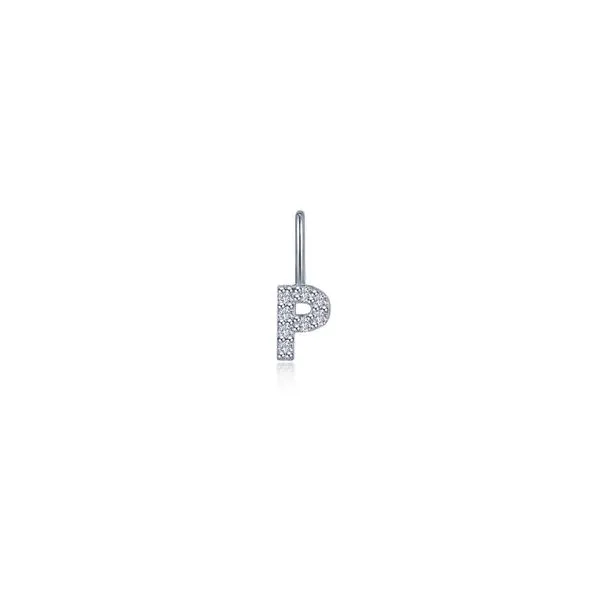 Letter P Pendant Jewelry Design Studio Jensen Beach, FL