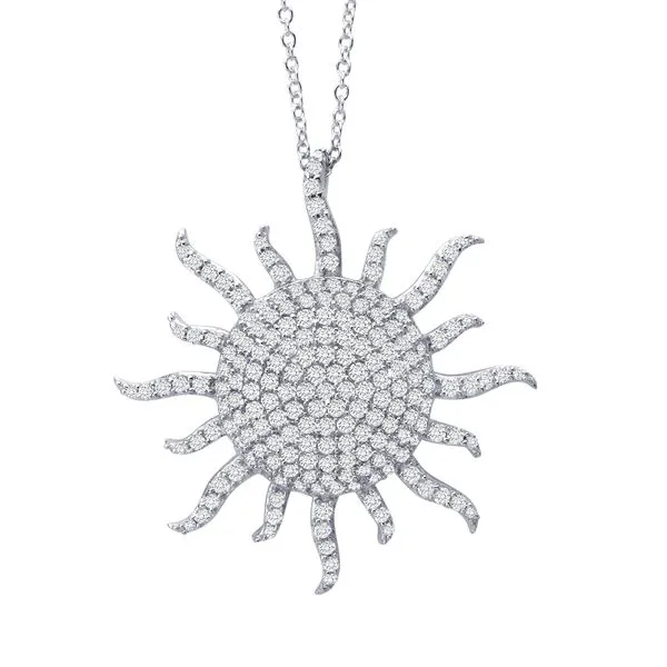 Sunburst Pendant Necklace Beckman Jewelers Inc Ottawa, OH