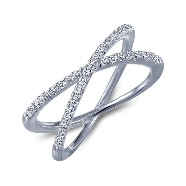 Simple Crisscross Ring Richard's Jewelry Berne, IN