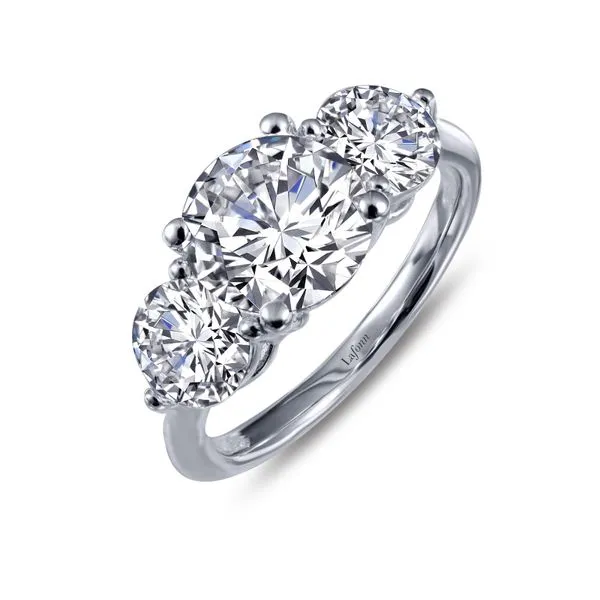 Classic Three-Stone Engagement Ring Richard's Jewelry Berne, IN
