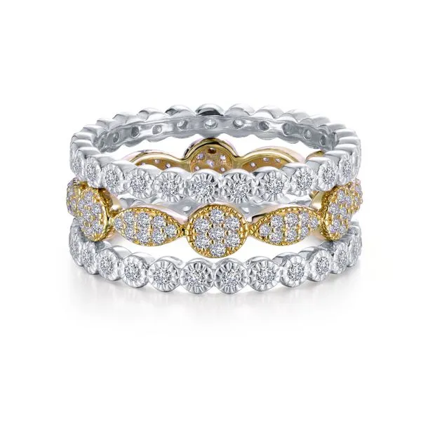 3-Piece Eternity Ring Set Wood's Jewelers Mount Pleasant, PA