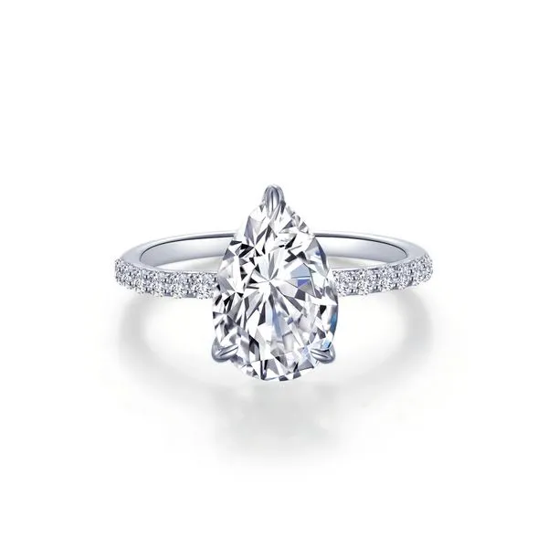 Pear-Shaped Solitaire Engagement Ring Richard's Jewelry Berne, IN