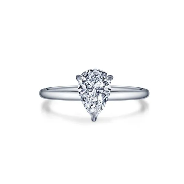 Pear-shaped Solitaire Engagement Ring Wood's Jewelers Mount Pleasant, PA