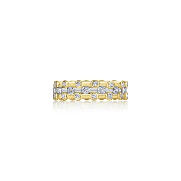 3-Piece Bezel-Set Eternity Ring Set Mendham Jewelers Mendham, NJ
