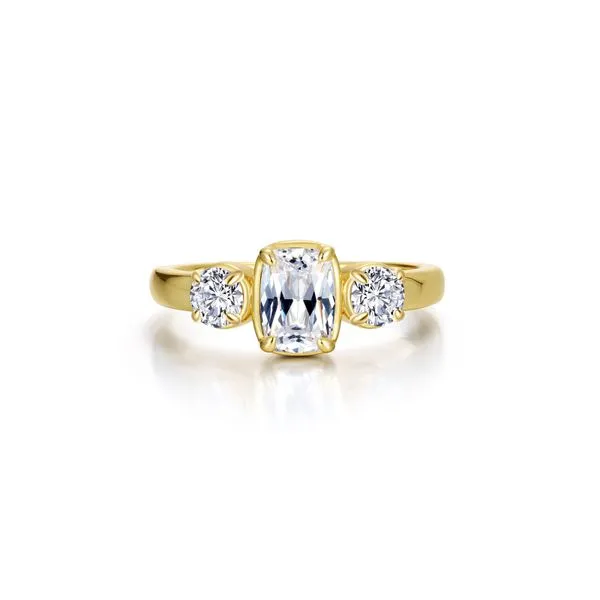 Regal Three-Stone Ring Barnett Jewelers Jacksonville, FL