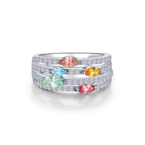 Fancy Lab-Grown Sapphire Band Richard's Jewelry Berne, IN