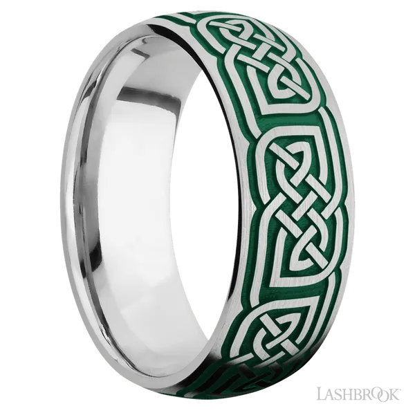 Cobalt Chrome Band Image 2 Raleigh Diamond Fine Jewelry Raleigh, NC