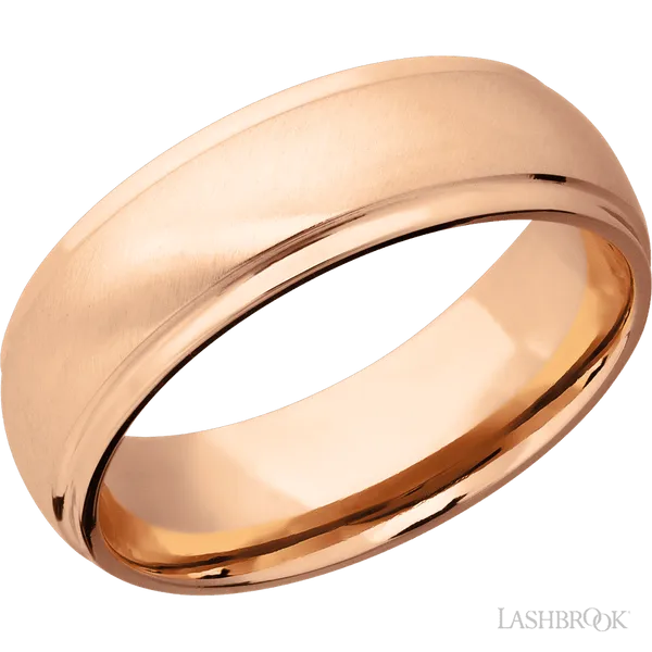 14K Rose Gold Band Raleigh Diamond Fine Jewelry Raleigh, NC