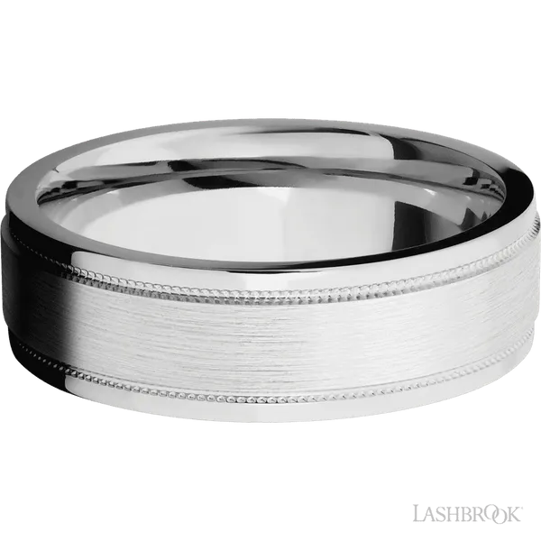 14K White Gold Band Image 3 Raleigh Diamond Fine Jewelry Raleigh, NC