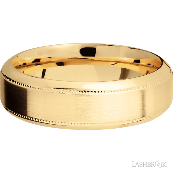 14K Yellow Gold Band Image 3 Raleigh Diamond Fine Jewelry Raleigh, NC