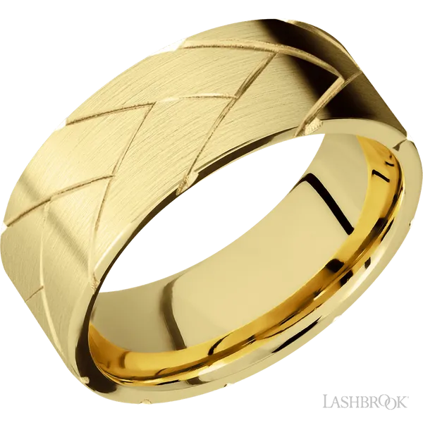 14K Yellow Gold Band Raleigh Diamond Fine Jewelry Raleigh, NC