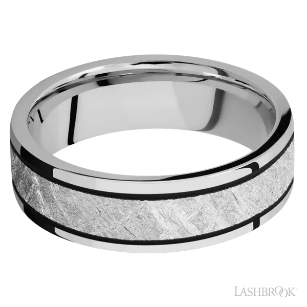 Cobalt Chrome Band Image 3 Raleigh Diamond Fine Jewelry Raleigh, NC