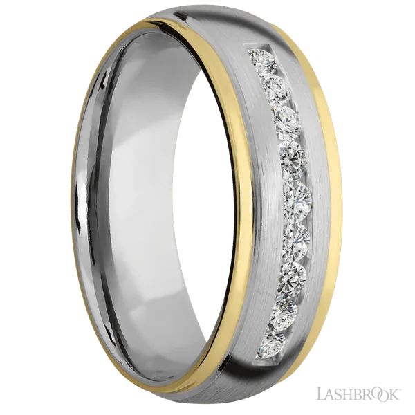 Cobalt Chrome Band Image 2 Raleigh Diamond Fine Jewelry Raleigh, NC