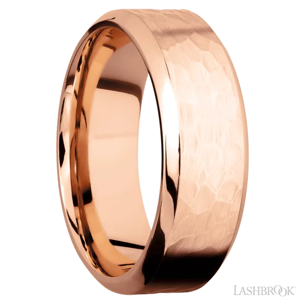 14K Rose Gold Band Image 2 Raleigh Diamond Fine Jewelry Raleigh, NC