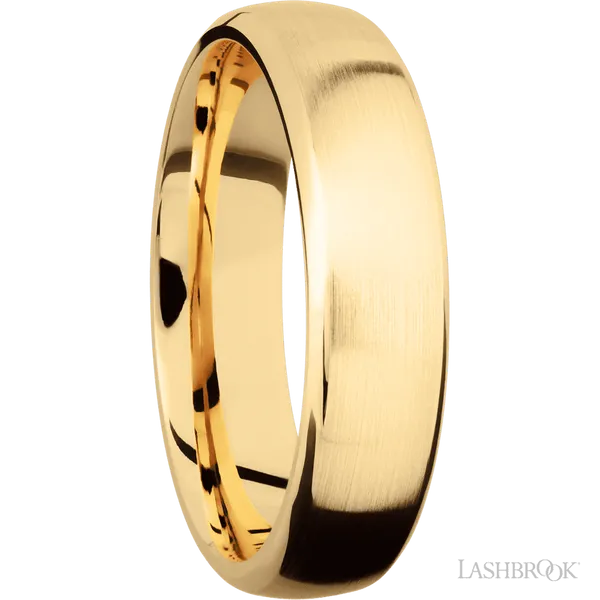 14K Yellow Gold Band Image 2 Raleigh Diamond Fine Jewelry Raleigh, NC