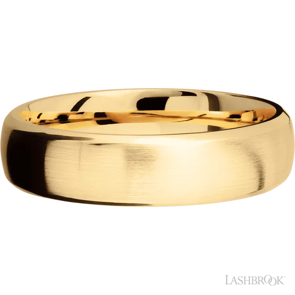14K Yellow Gold Band Image 3 Raleigh Diamond Fine Jewelry Raleigh, NC