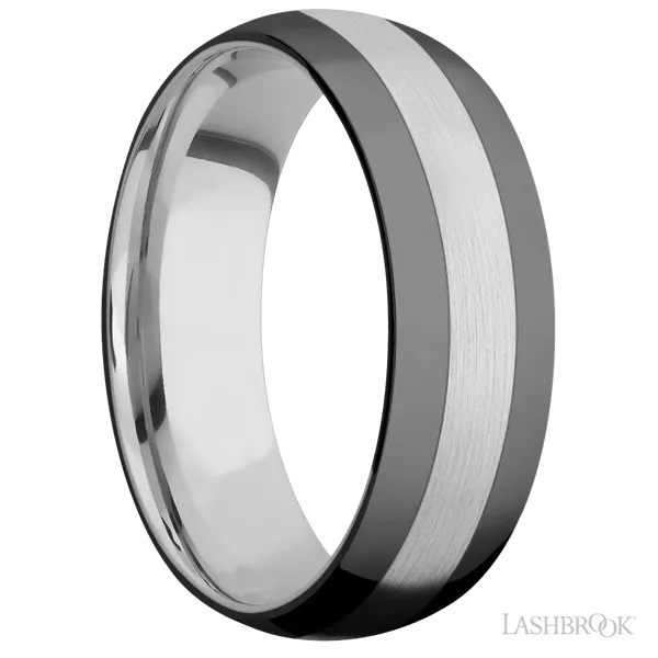 Cobalt Chrome Band Image 2 Raleigh Diamond Fine Jewelry Raleigh, NC