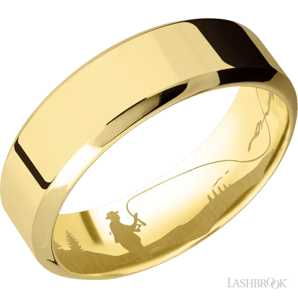 14K Yellow Gold Band Raleigh Diamond Fine Jewelry Raleigh, NC