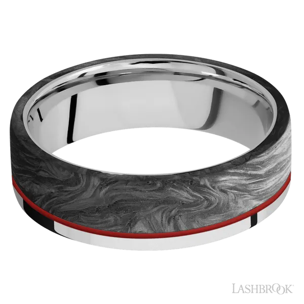 Cobalt Chrome Band Image 3 Raleigh Diamond Fine Jewelry Raleigh, NC