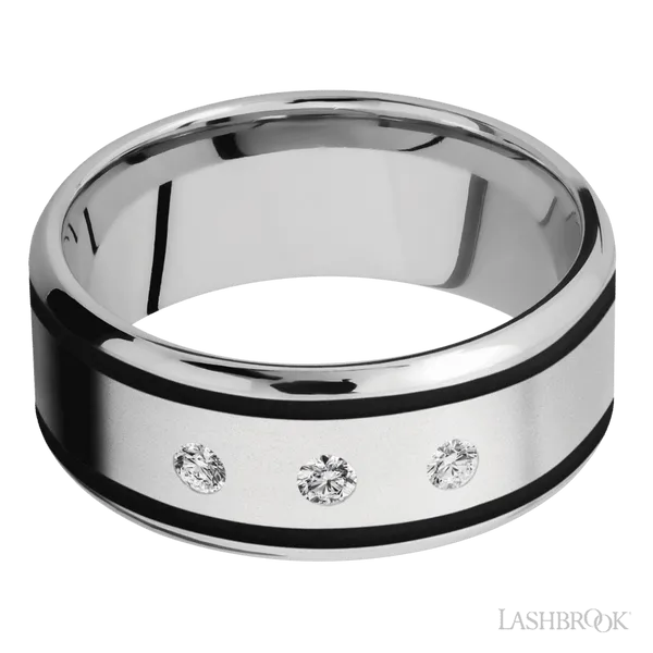 Cobalt Chrome Band Image 3 Raleigh Diamond Fine Jewelry Raleigh, NC