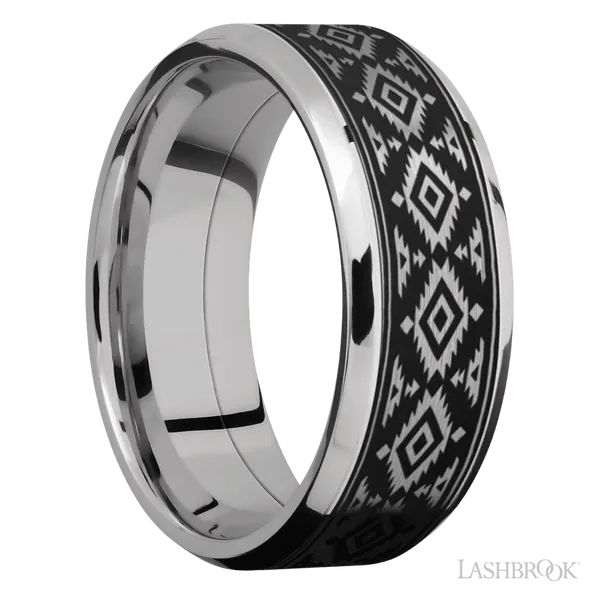 Cobalt Chrome Band Image 2 Raleigh Diamond Fine Jewelry Raleigh, NC