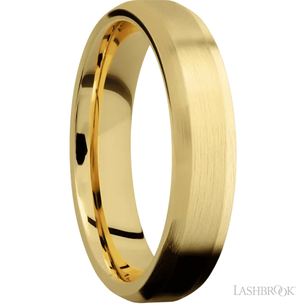 14K Yellow Gold Band Image 2 Raleigh Diamond Fine Jewelry Raleigh, NC