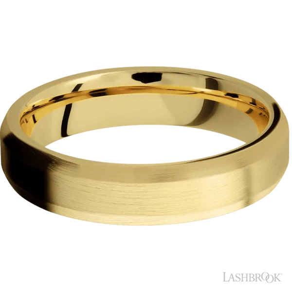14K Yellow Gold Band Image 3 Raleigh Diamond Fine Jewelry Raleigh, NC